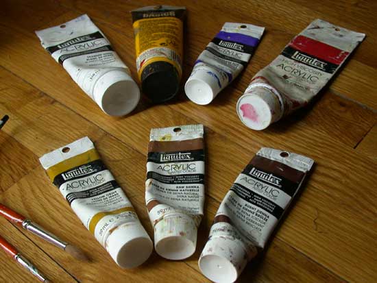 liquitex acrylics