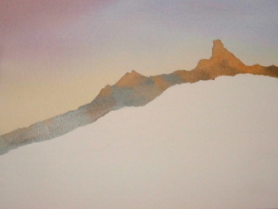 mountain painting lesson