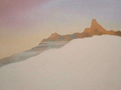 learn to paint mountains