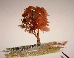 tree painting tutorial