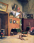 Frederic Bazille artist, Studio in the rue de Furstenberg