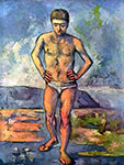 the impressionists, paul cezanne art, Bathing