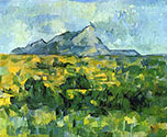 Arist, Impressionist, Paul Cezanne: Mont Sainte Victoire