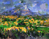 Arist, Impressionist, Paul Cezanne: Mount Sainte Victoire