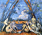 Arist, Impressionist, Paul Cezanne: Bathing