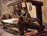 Weaver 1883, Impressionist painter, Vincent Van Gogh art, giclee canvas