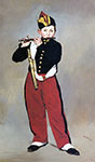 Edouard Manet painting, art canvas, The Fifer