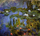 impressionist canvas art, painting, Water Lilies