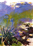 impressionist art canvas, Blue Tuberose