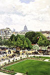 Claude Monet, impressionist, canvas art, Garden of the Princess, paris