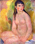 impressionist painter Pierre-Auguste Renoir, Nude female