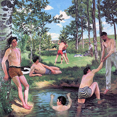 Summer scene (aka the Bathers)
