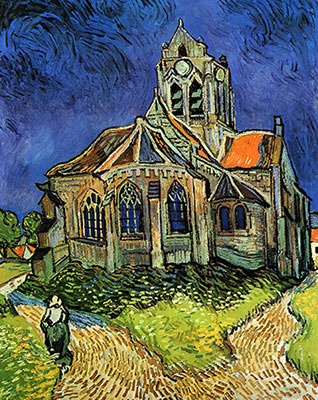 The Church at Auvers, 1890