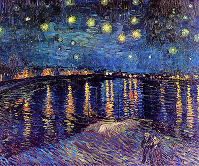 Starry Night Over the Rhone, 1888