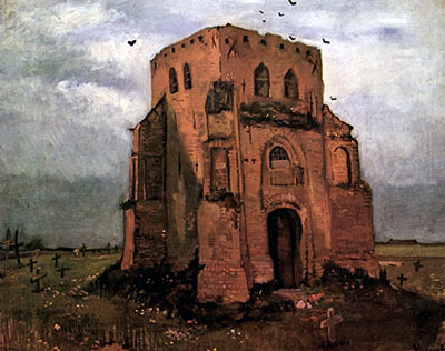 Old Church Tower at Nuenen The Peasants Churchyard