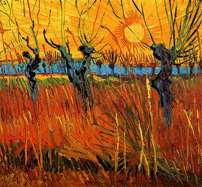 Willows at Sunset, 1888