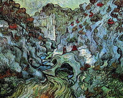 Les Peiroulets Ravine, 1889