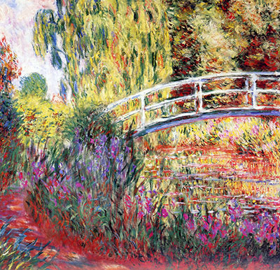 Le Bassin aux Nympheas, fine art canvas reproduction print