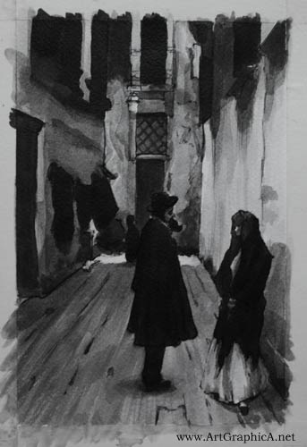 pen and ink, john sargent