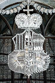 schwarzenberg coat of arms, all saints chapel, sedlec ossuary
