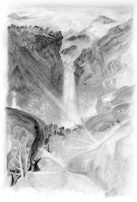 خطوه بخطوه ..... الرسم بالرصاص How-to-draw-landscapes2