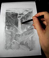 sketching faces, portraits, art