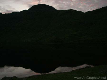 lake and tarn, problems with drawing from life