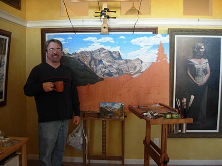 coffee and art, mike callahan