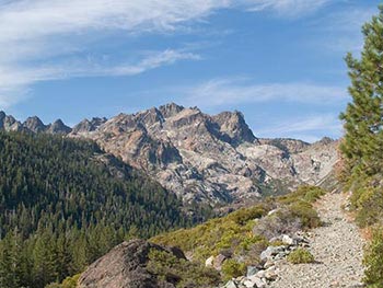 how to paint mountains, sierra mountains