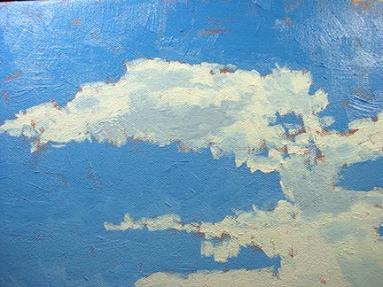 painting clouds