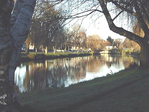 new zealand, avon river, christchurch