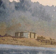 watercolor detail, how to paint a boat