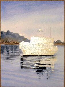 soft edges, how to paint a boat