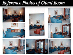 reference photos of client room
