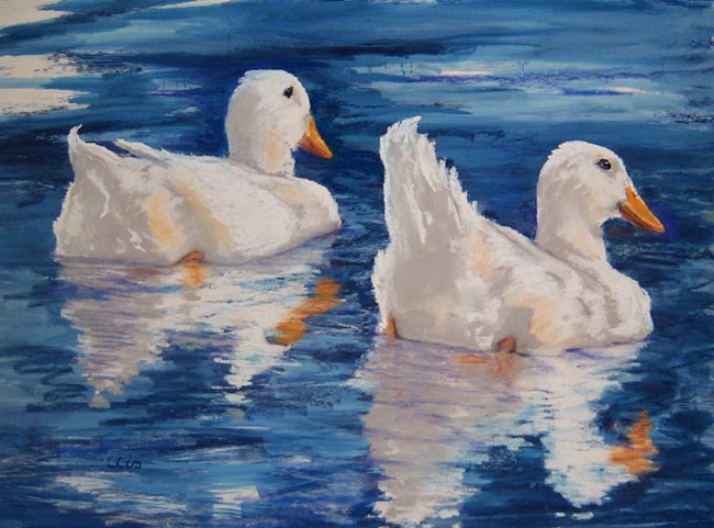 how to paint ducks