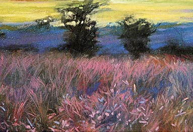 pastel landscape