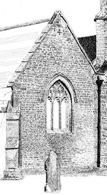church drawing