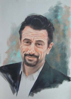 painting de niro