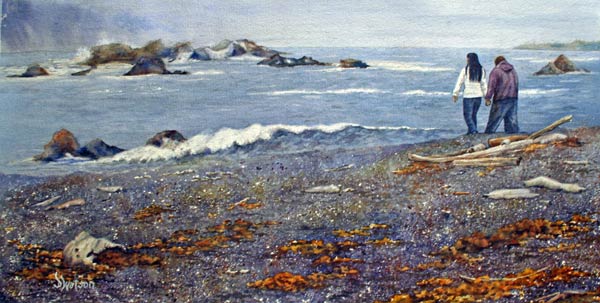 seascape painting lesson