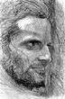 portrait drawing graphite pencil, sketch