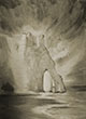 etreate cliffs, charcoal sketch, art study