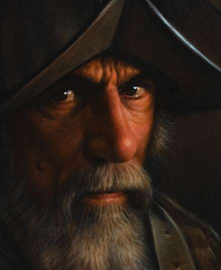 the old conquistador, old master painting demo