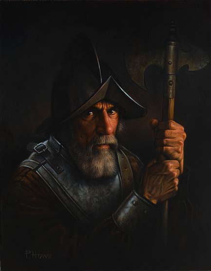 the old conquistador, old master painting demo