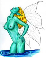 drawing fairy in the nude, fantasy art tutorial