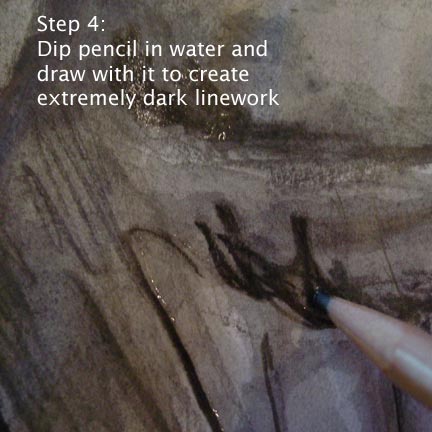 pencil and water washes pencil and water washes demo