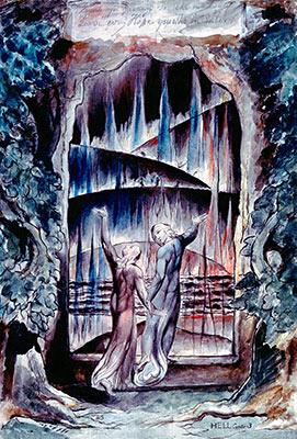 Inscription over the Gate art